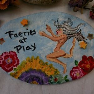 One of a Kind, Garden Plaque